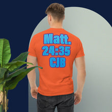 Load image into Gallery viewer, Heaven &amp; Earth Matt 24:35 - Men&#39;s classic tee
