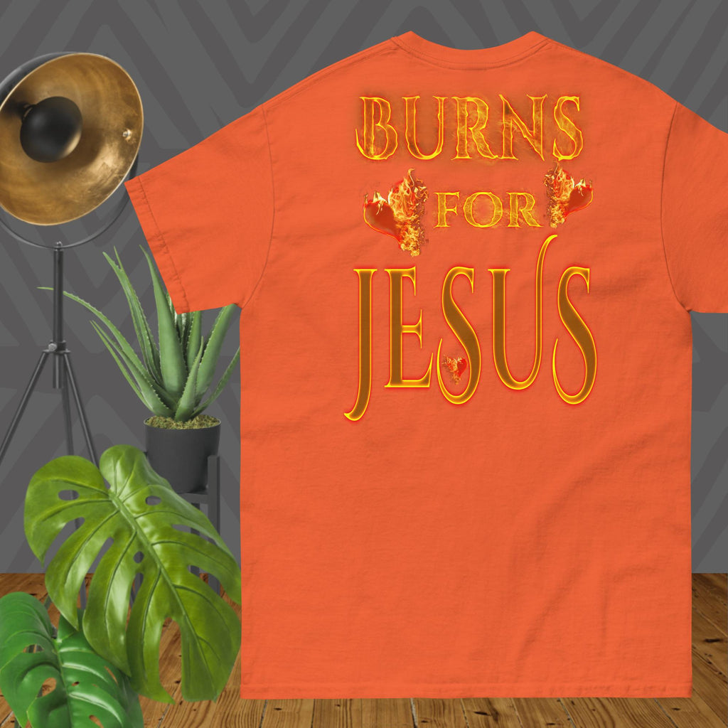 My Heart Burns for JESUS - Men's classic tee