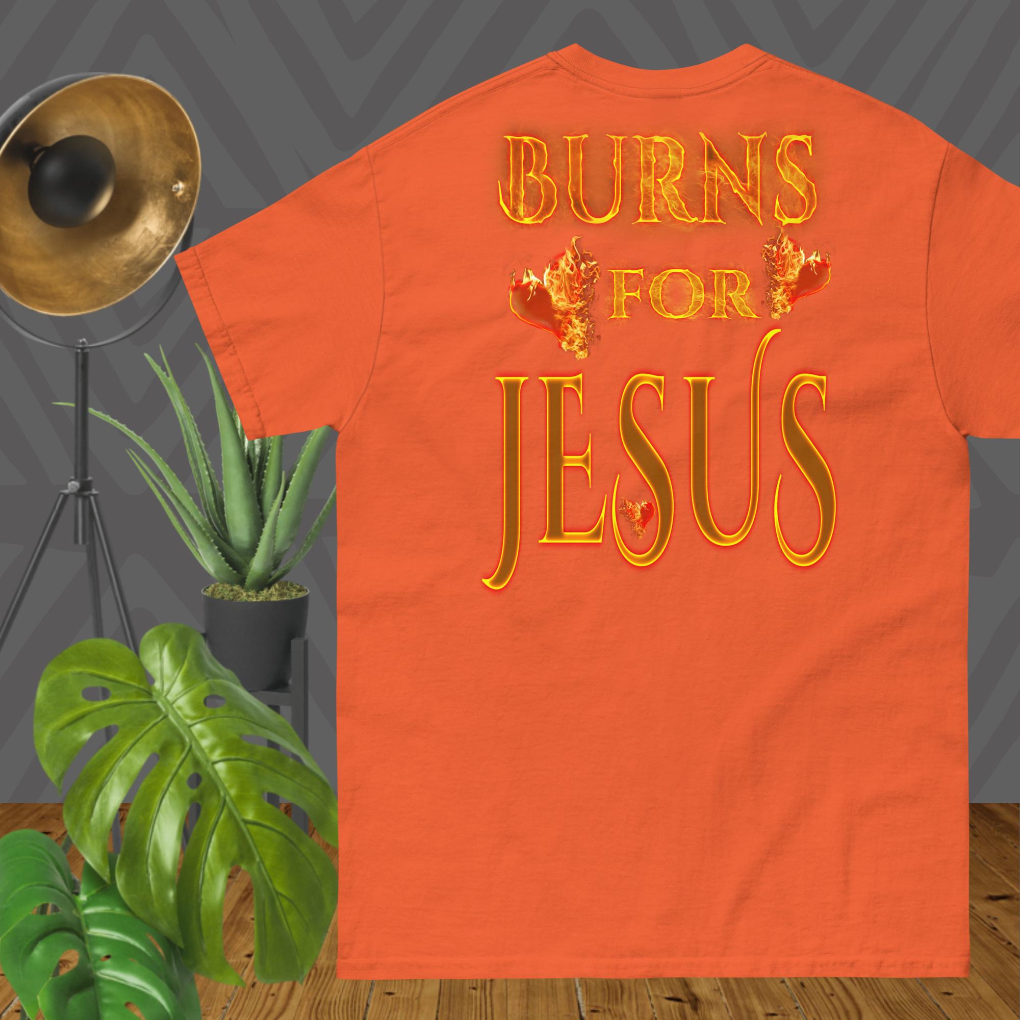 My Heart Burns for JESUS - Men's classic tee