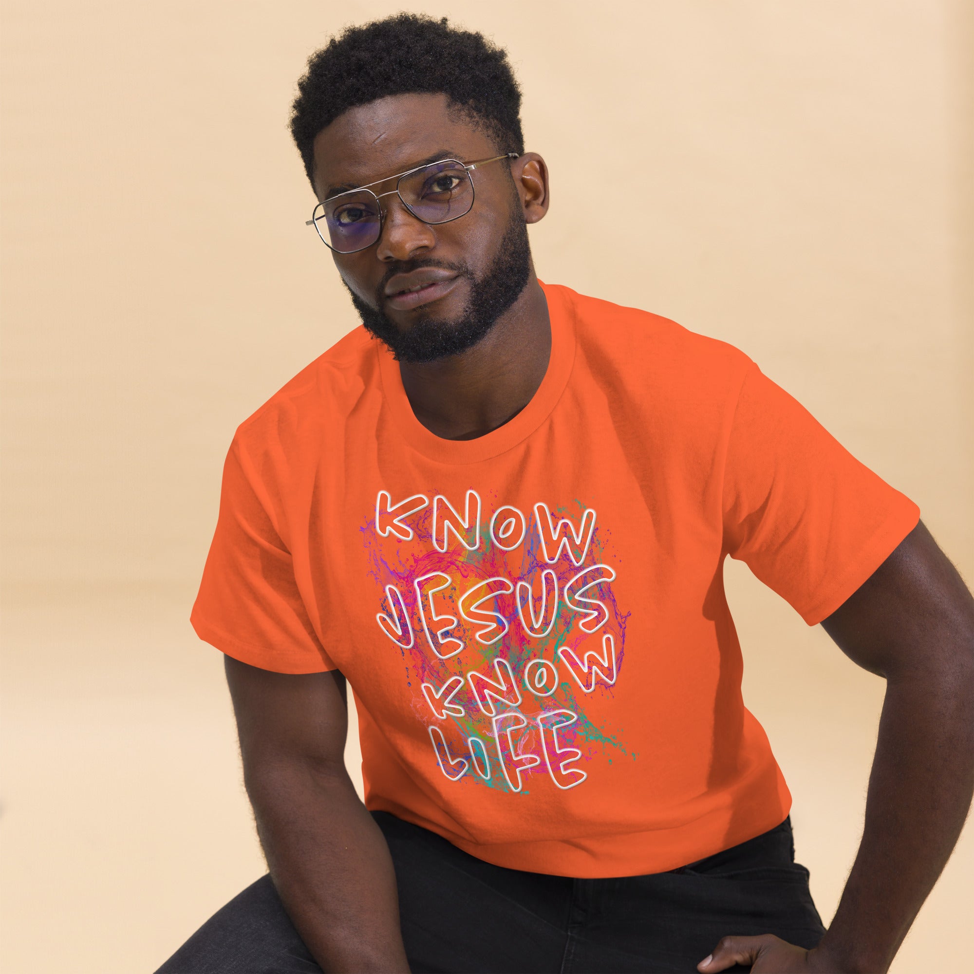 Know Jesus Know Life - No Jesus No Life - Men's classic tee
