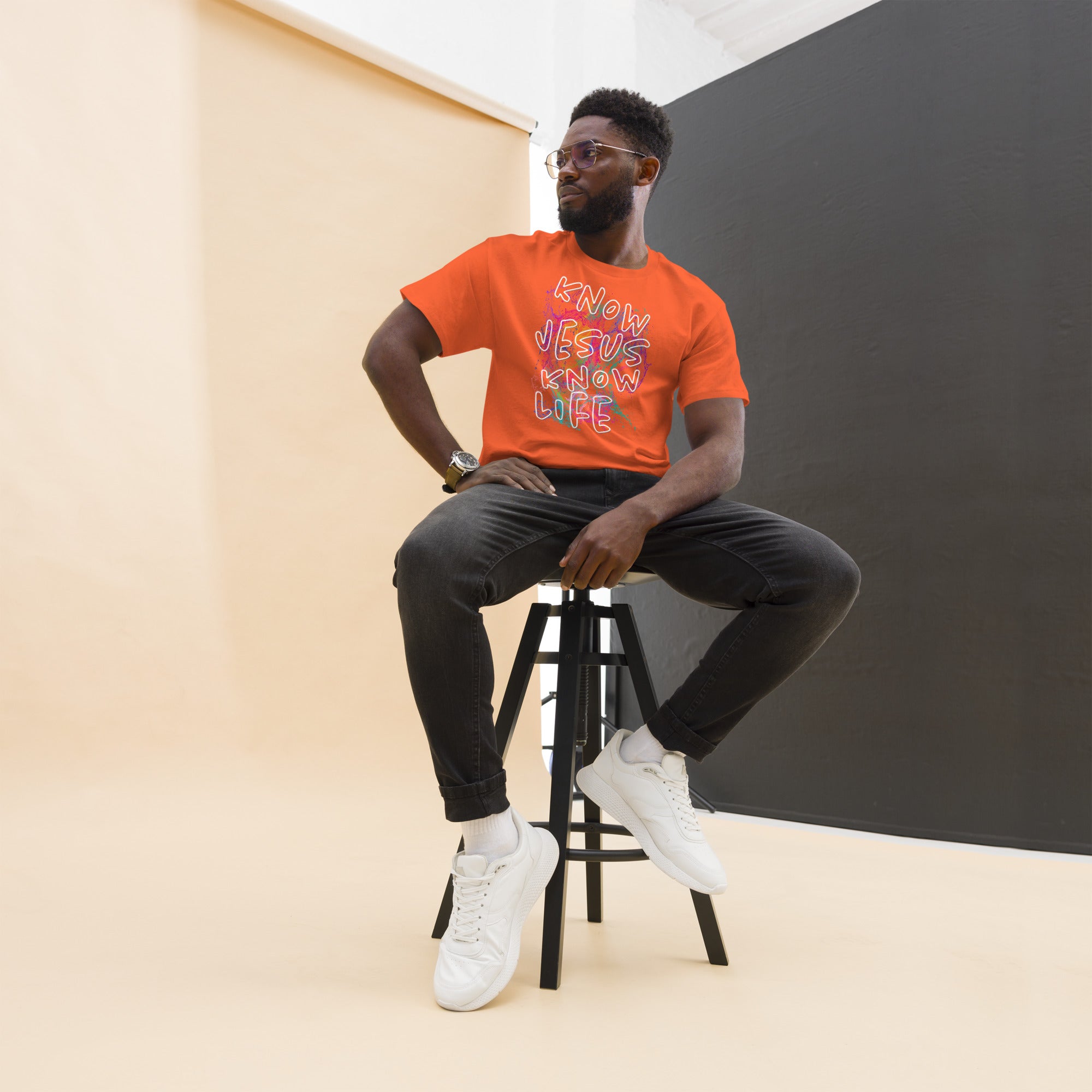 Know Jesus Know Life - No Jesus No Life - Men's classic tee