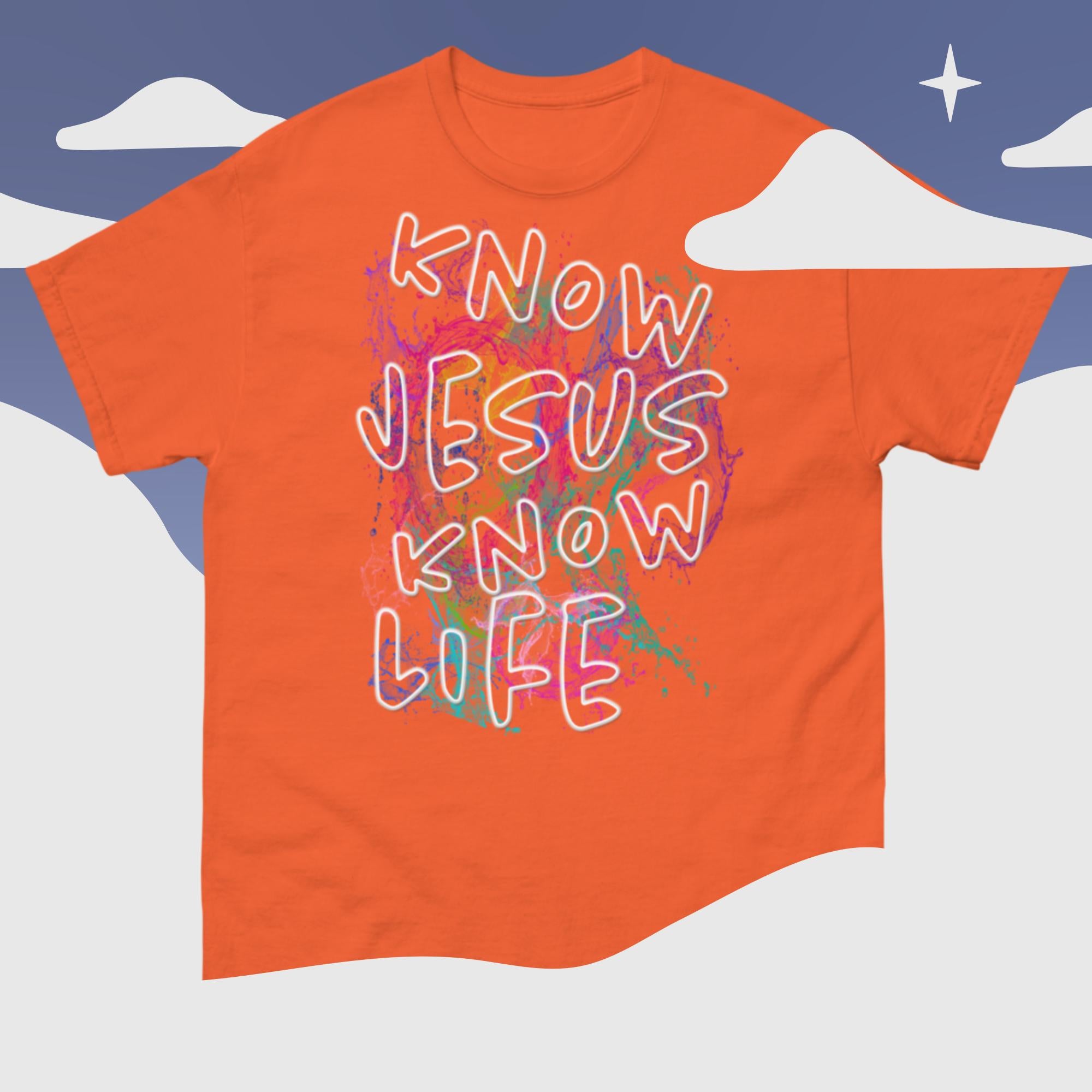 Know Jesus Know Life - No Jesus No Life - Men's classic tee