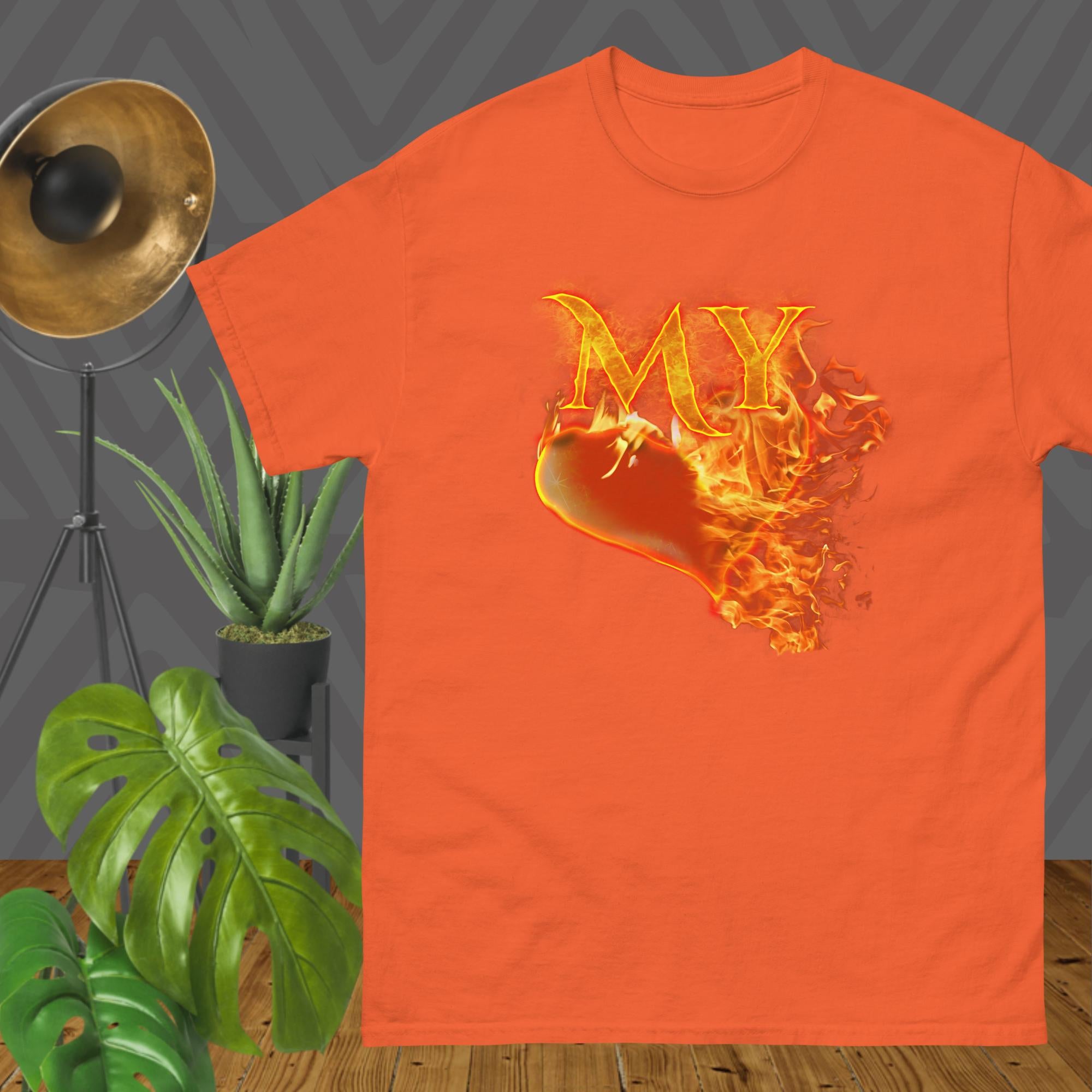 My Heart Burns for JESUS - Men's classic tee