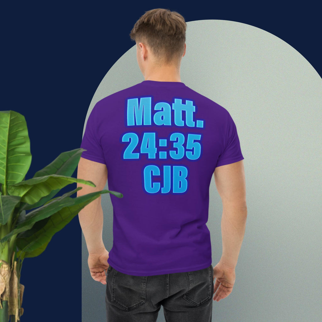 Heaven & Earth Matt 24:35 - Men's classic tee