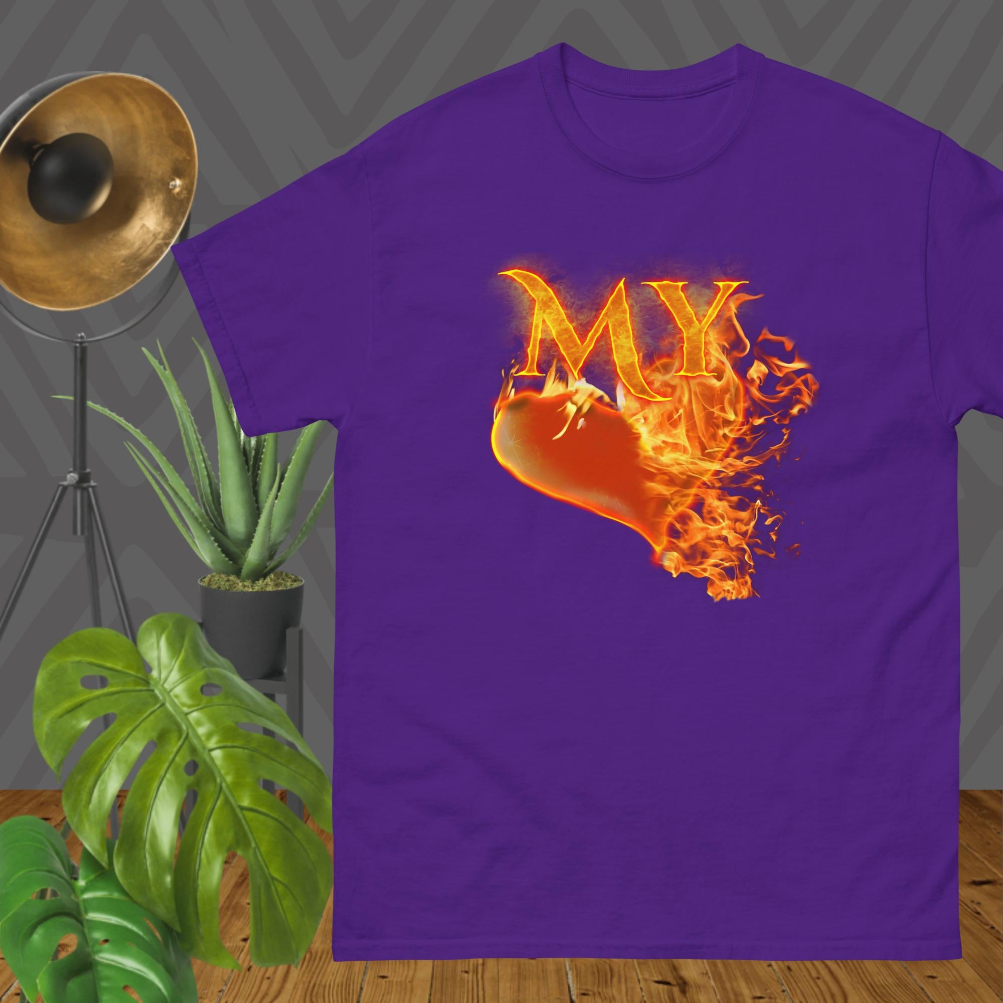 My Heart Burns for JESUS - Men's classic tee