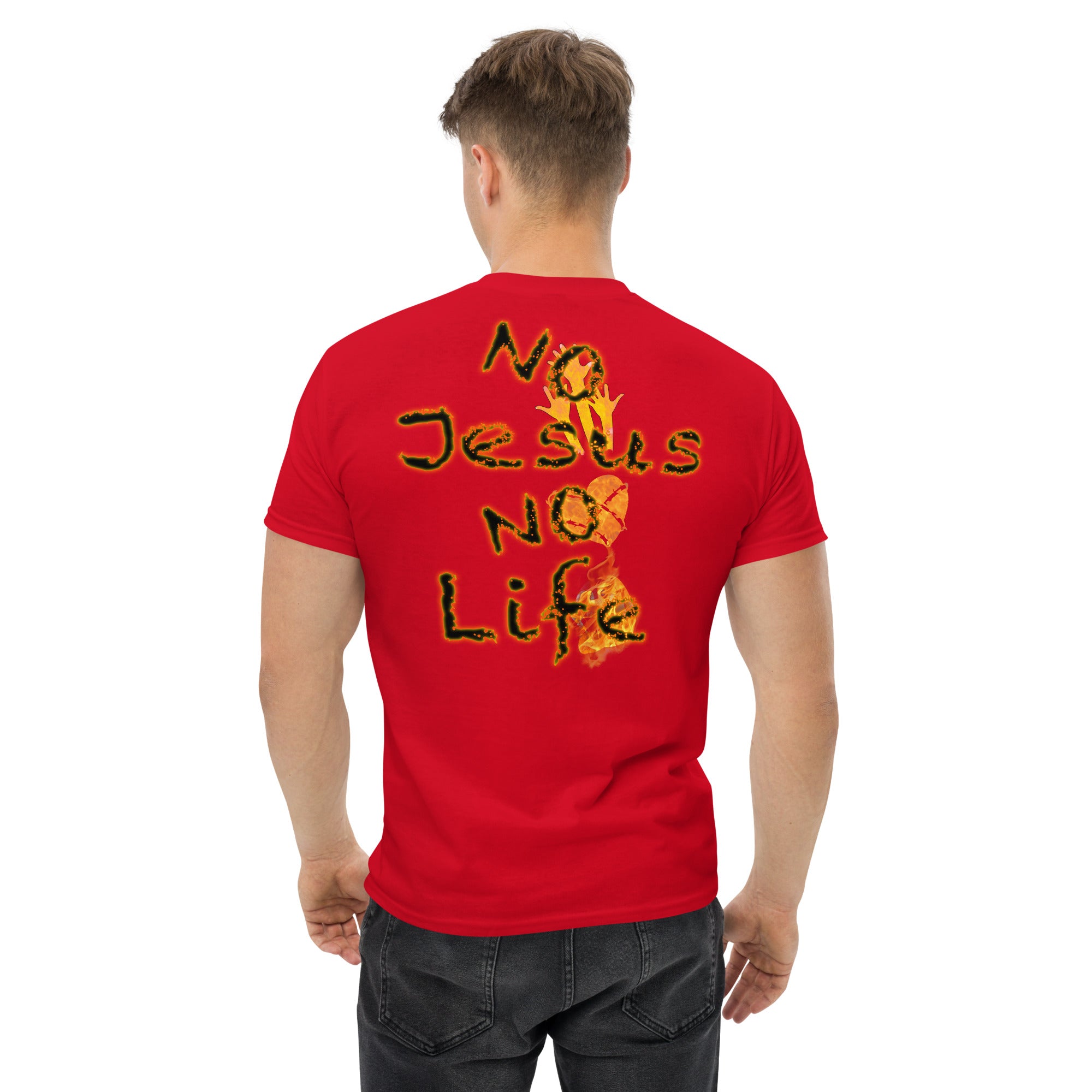 Know Jesus Know Life - No Jesus No Life - Men's classic tee