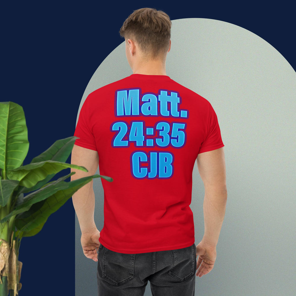 Heaven & Earth Matt 24:35 - Men's classic tee