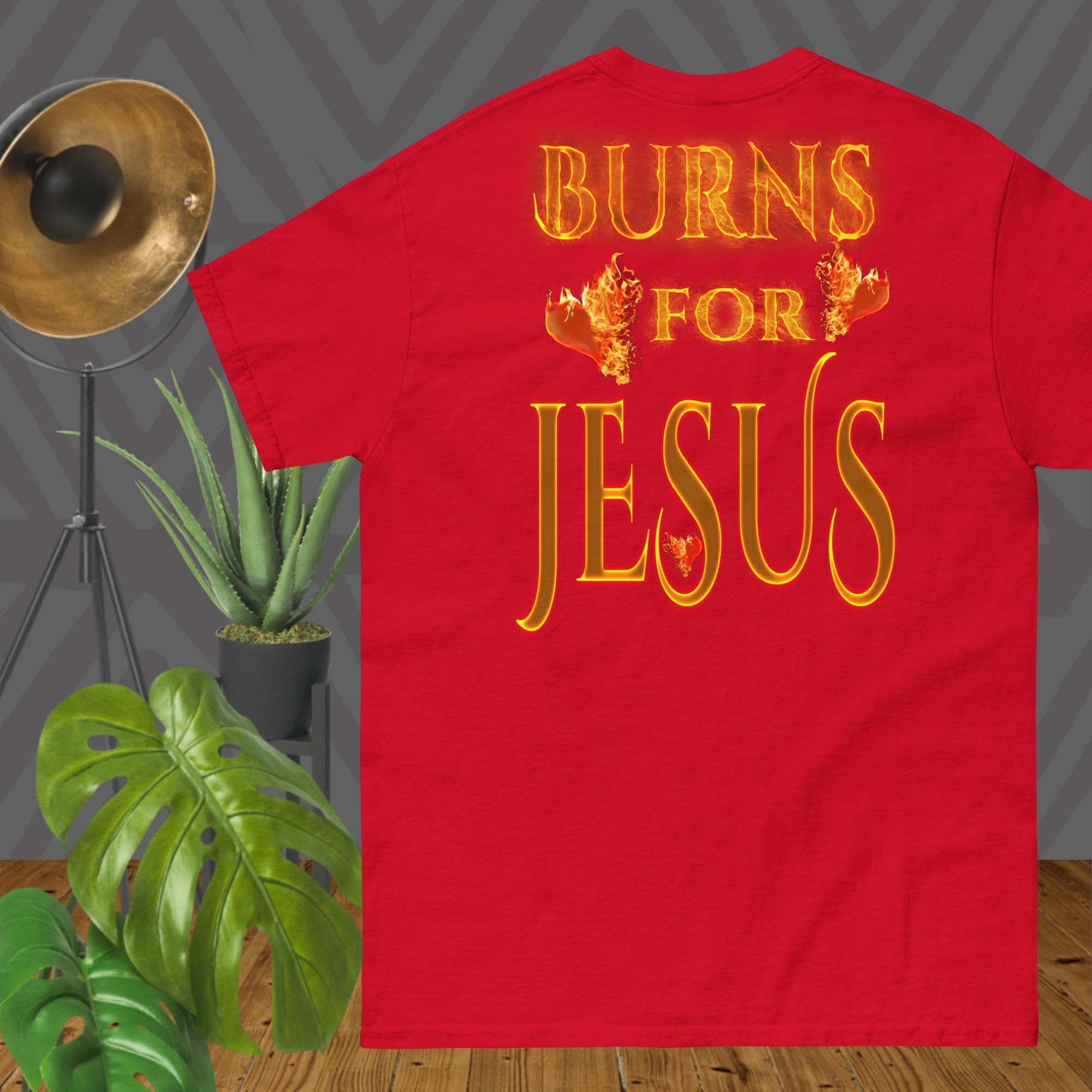 My Heart Burns for JESUS - Men's classic tee