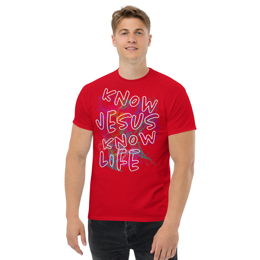Know Jesus Know Life - No Jesus No Life - Men's classic tee