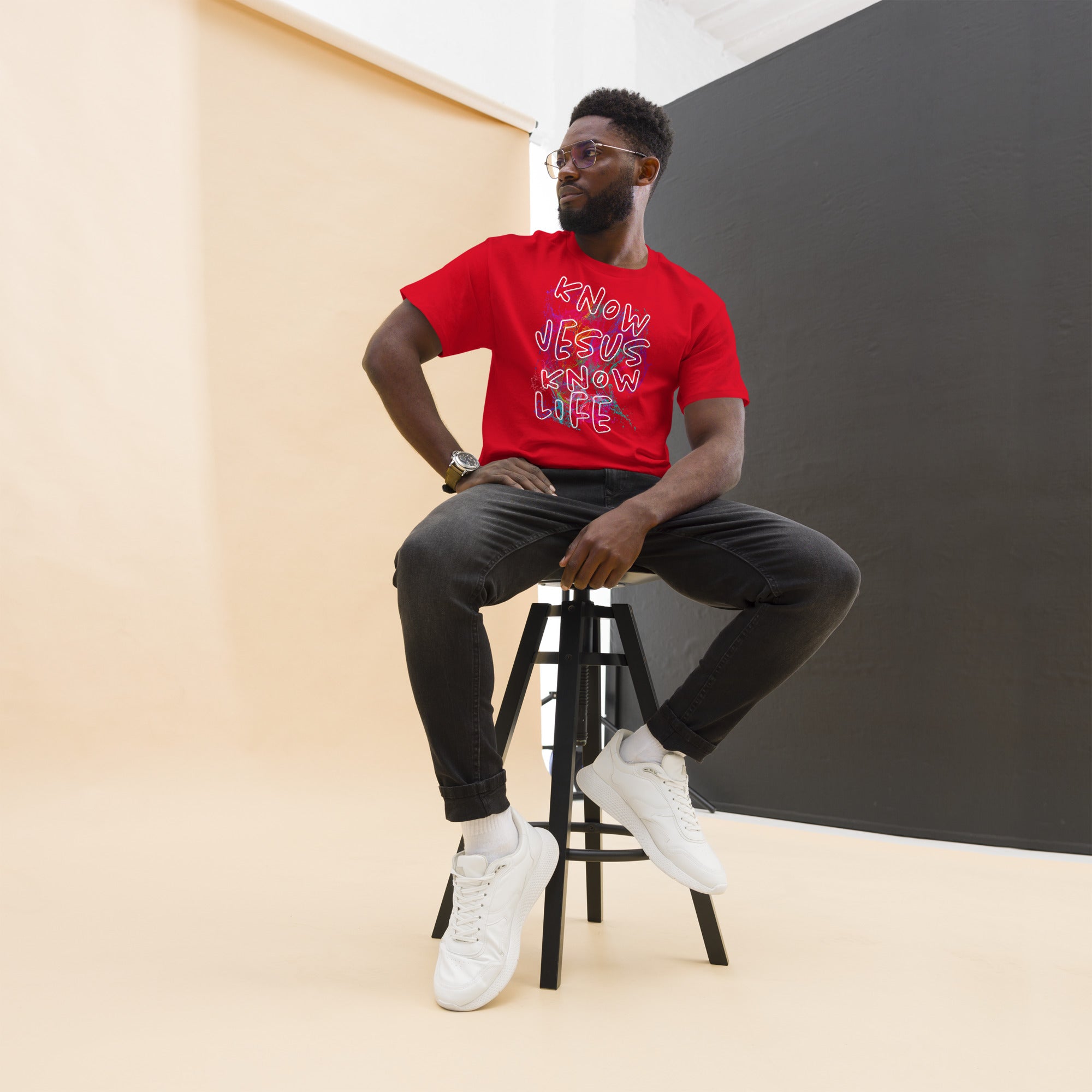 Know Jesus Know Life - No Jesus No Life - Men's classic tee