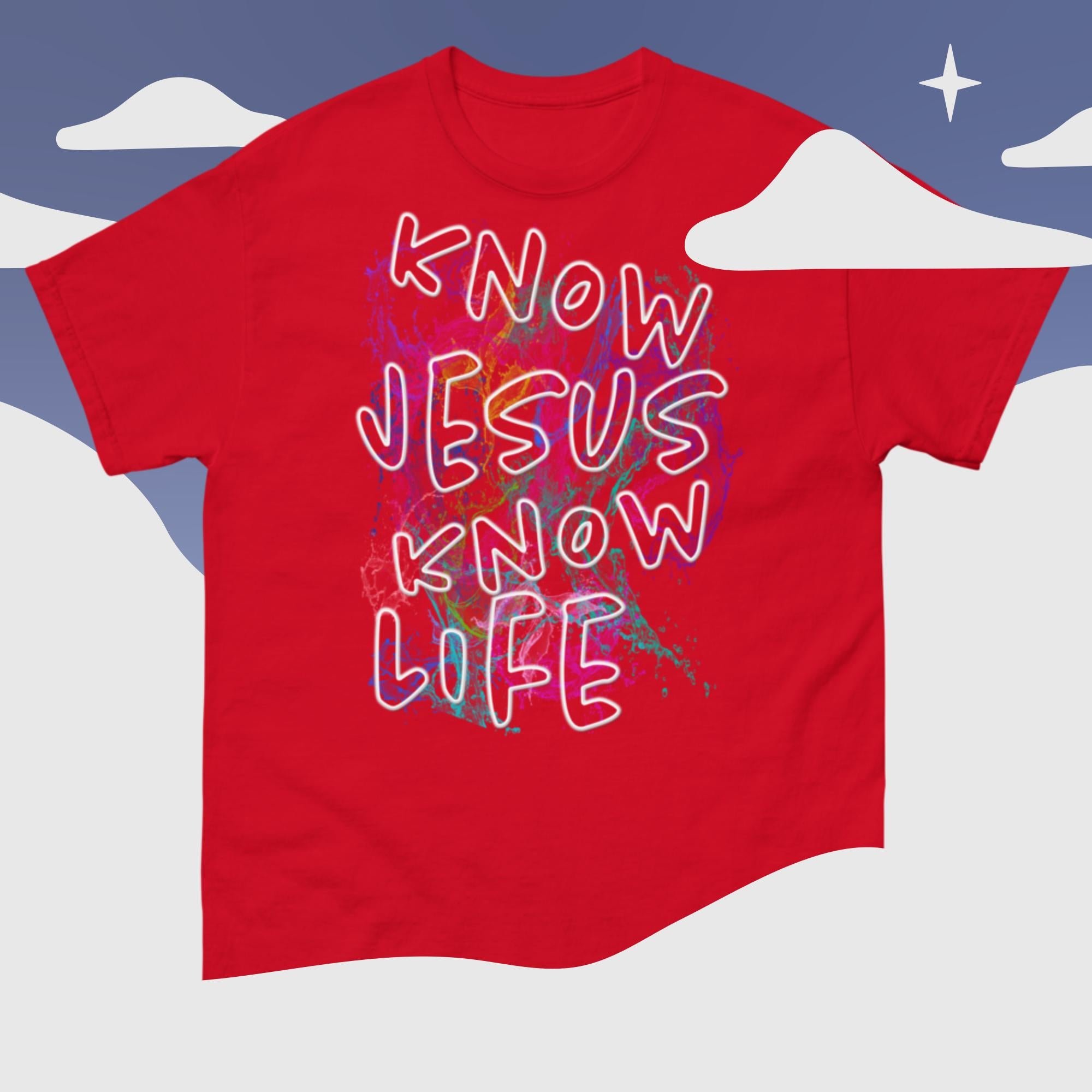 Know Jesus Know Life - No Jesus No Life - Men's classic tee