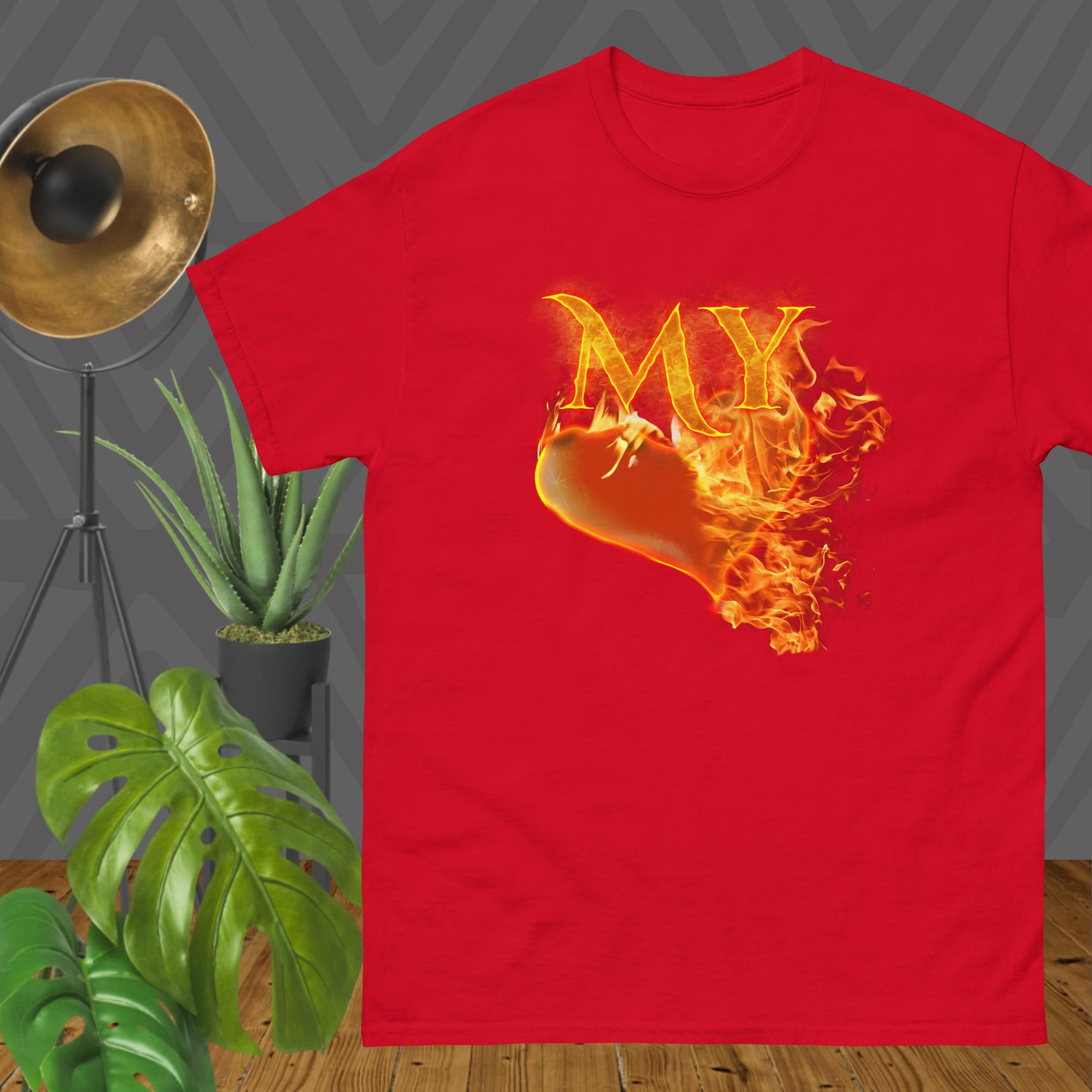 My Heart Burns for JESUS - Men's classic tee