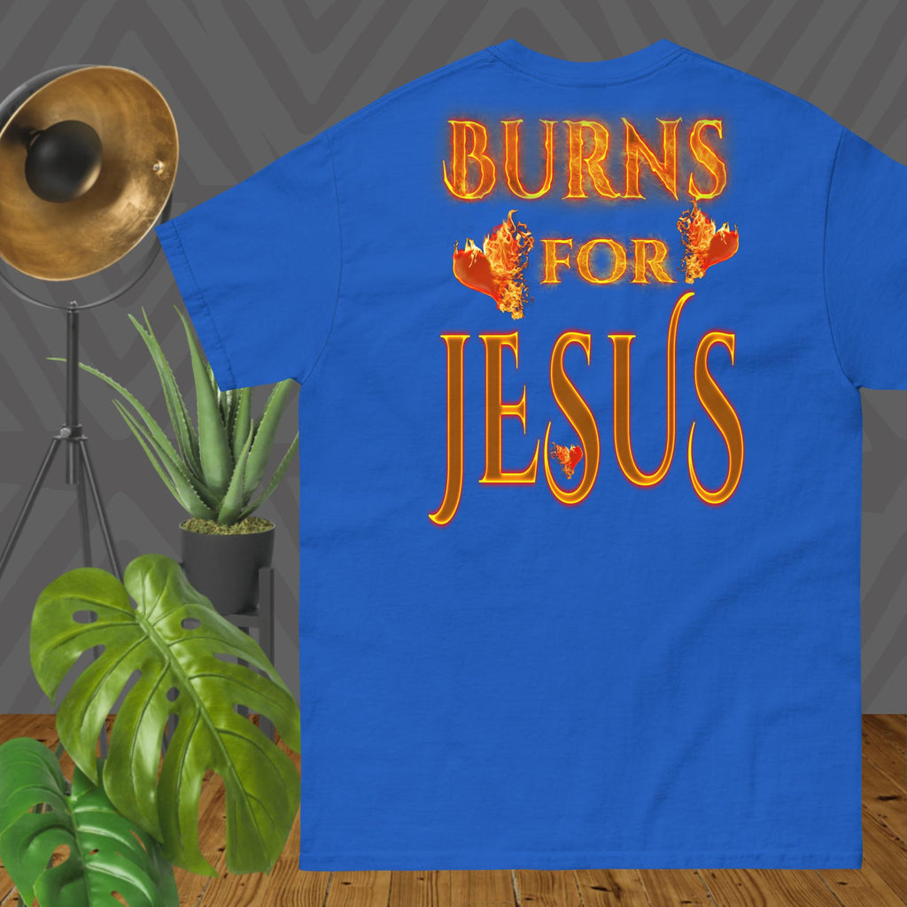 My Heart Burns for JESUS - Men's classic tee