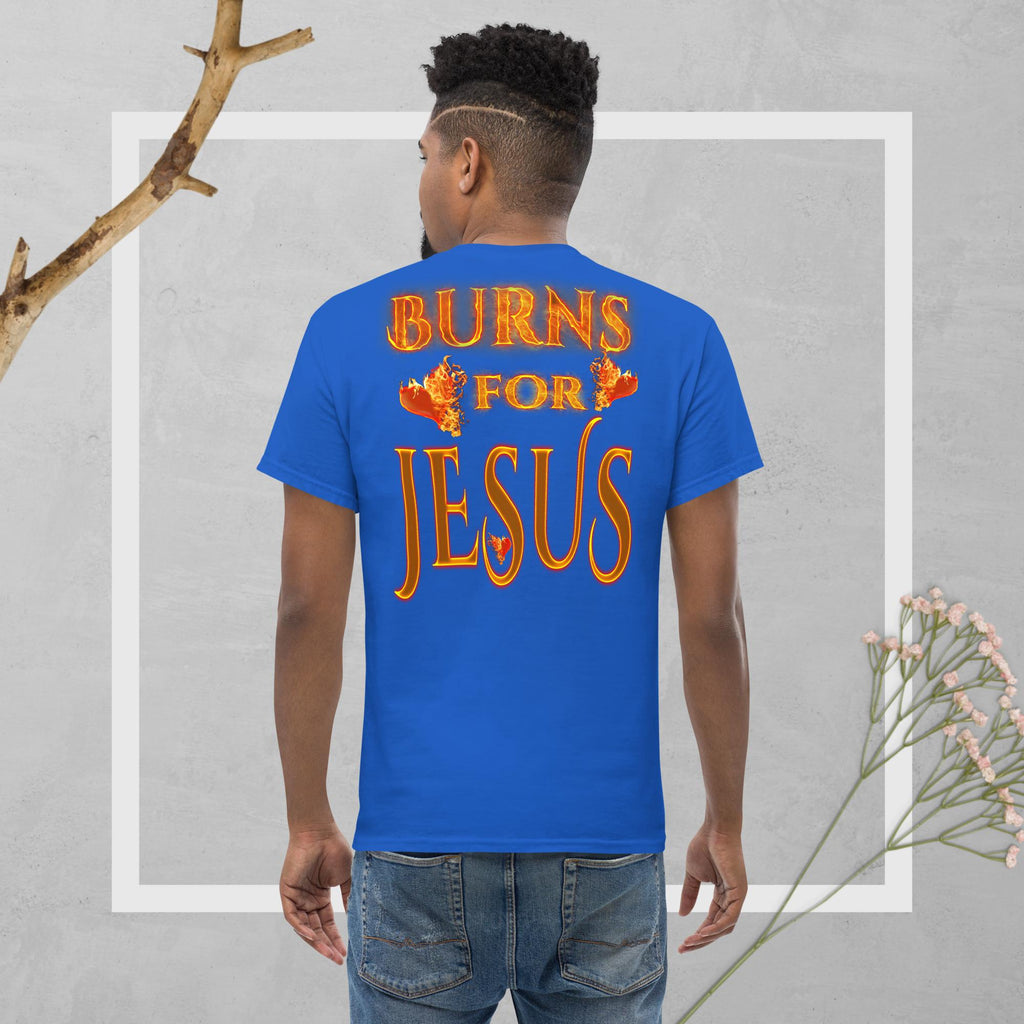 My Heart Burns For JESUS - Men's classic tee