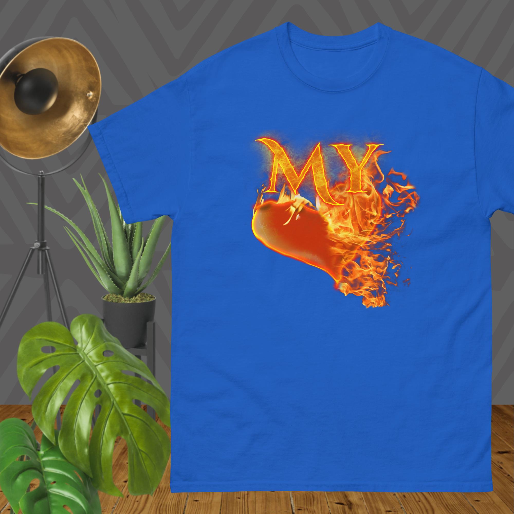 My Heart Burns for JESUS - Men's classic tee