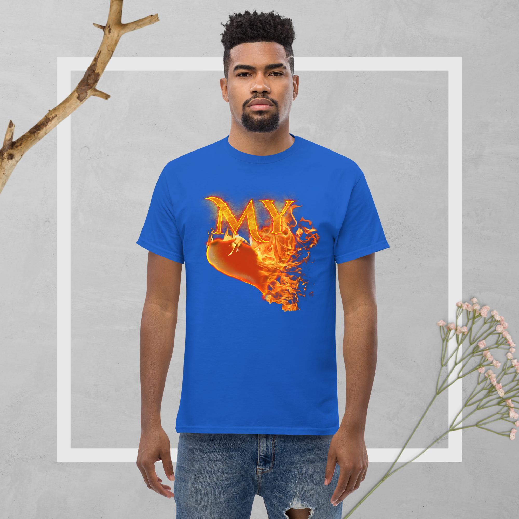 My Heart Burns For JESUS - Men's classic tee