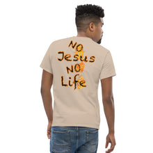 Load image into Gallery viewer, Know Jesus Know Life - No Jesus No Life - Men&#39;s classic tee
