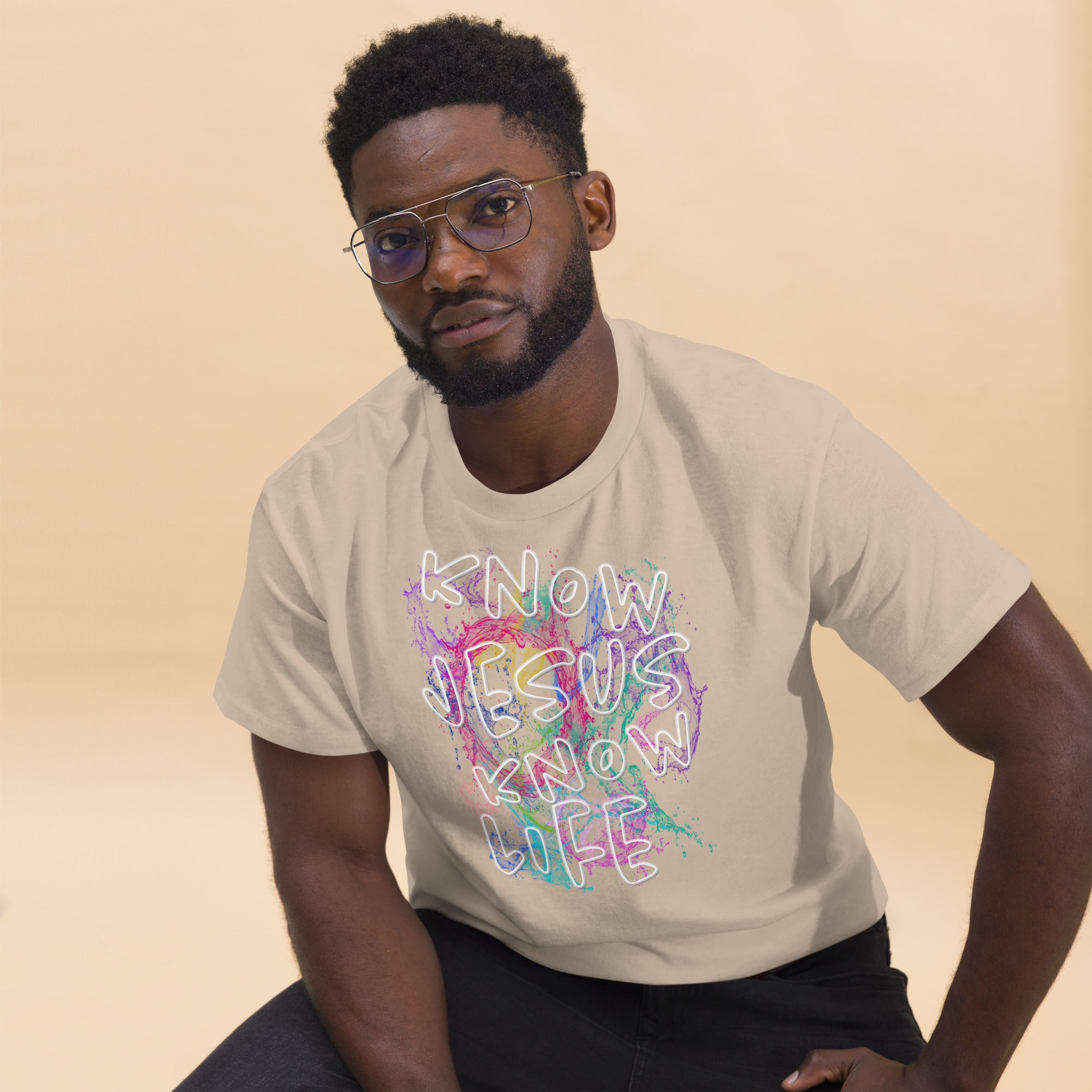Know Jesus Know Life - No Jesus No Life - Men's classic tee