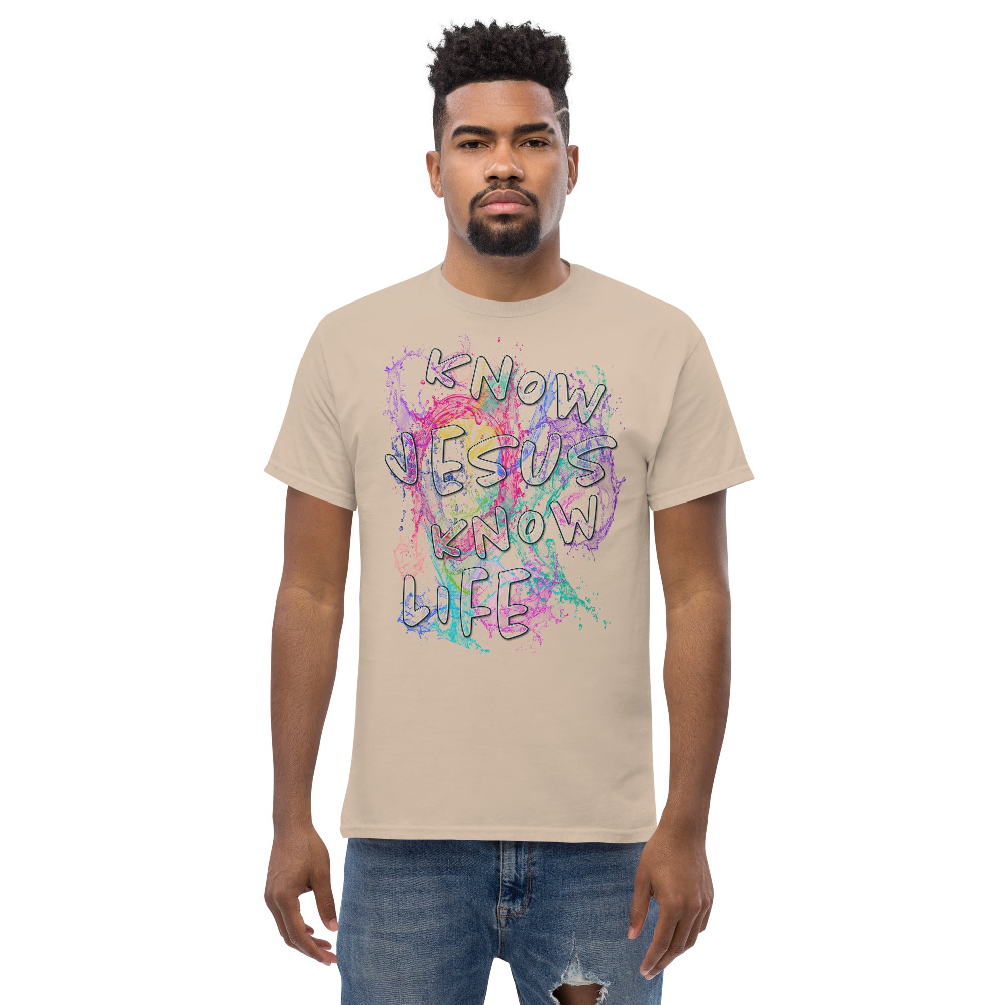 Know Jesus Know Life - No Jesus No Life - Men's classic tee