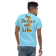 Load image into Gallery viewer, Know Jesus Know Life - No Jesus No Life - Men&#39;s classic tee
