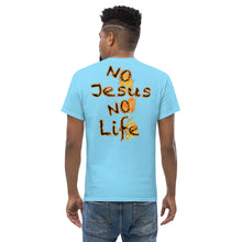 Load image into Gallery viewer, Know Jesus Know Life - No Jesus No Life - Men&#39;s classic tee
