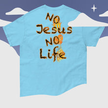 Load image into Gallery viewer, Know Jesus Know Life - No Jesus No Life - Men&#39;s classic tee
