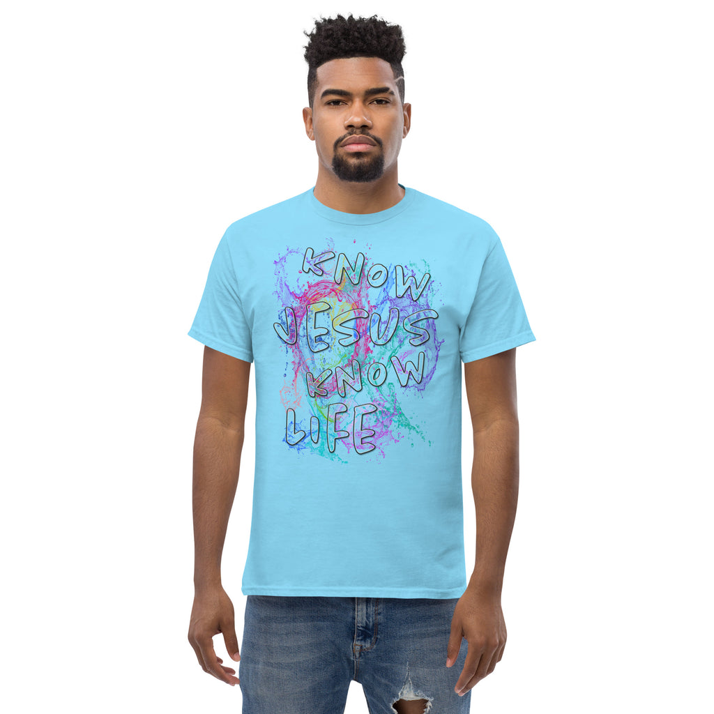 Know Jesus Know Life - No Jesus No Life - Men's classic tee