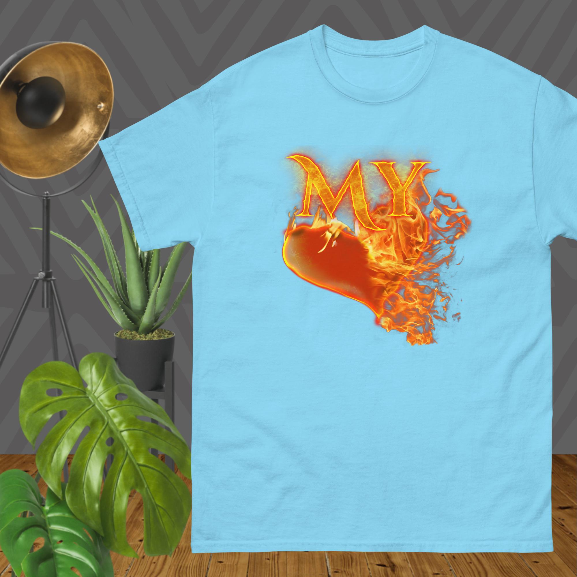 My Heart Burns for JESUS - Men's classic tee