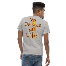 Load image into Gallery viewer, Know Jesus Know Life - No Jesus No Life - Men&#39;s classic tee
