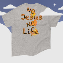 Load image into Gallery viewer, Know Jesus Know Life - No Jesus No Life - Men&#39;s classic tee
