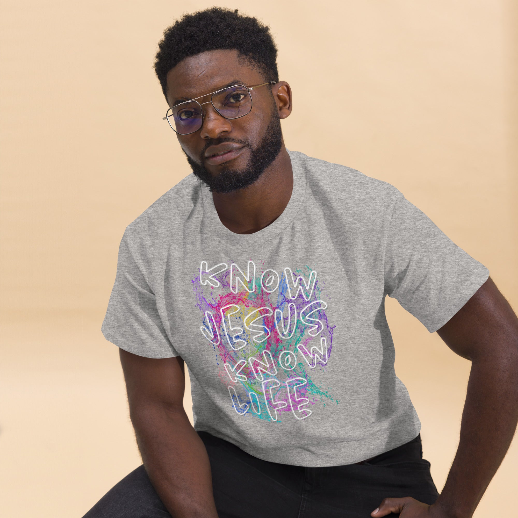 Know Jesus Know Life - No Jesus No Life - Men's classic tee