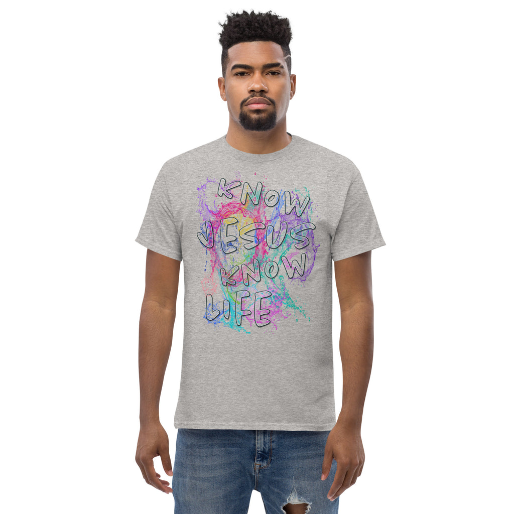 Know Jesus Know Life - No Jesus No Life - Men's classic tee