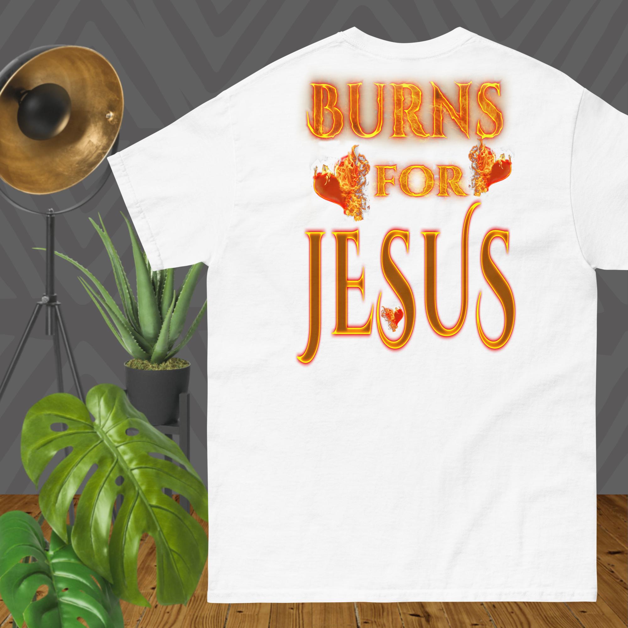 My Heart Burns for JESUS - Men's classic tee