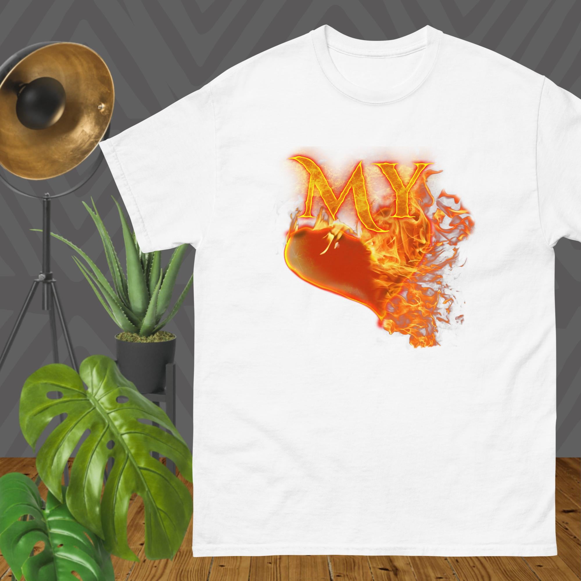 My Heart Burns for JESUS - Men's classic tee