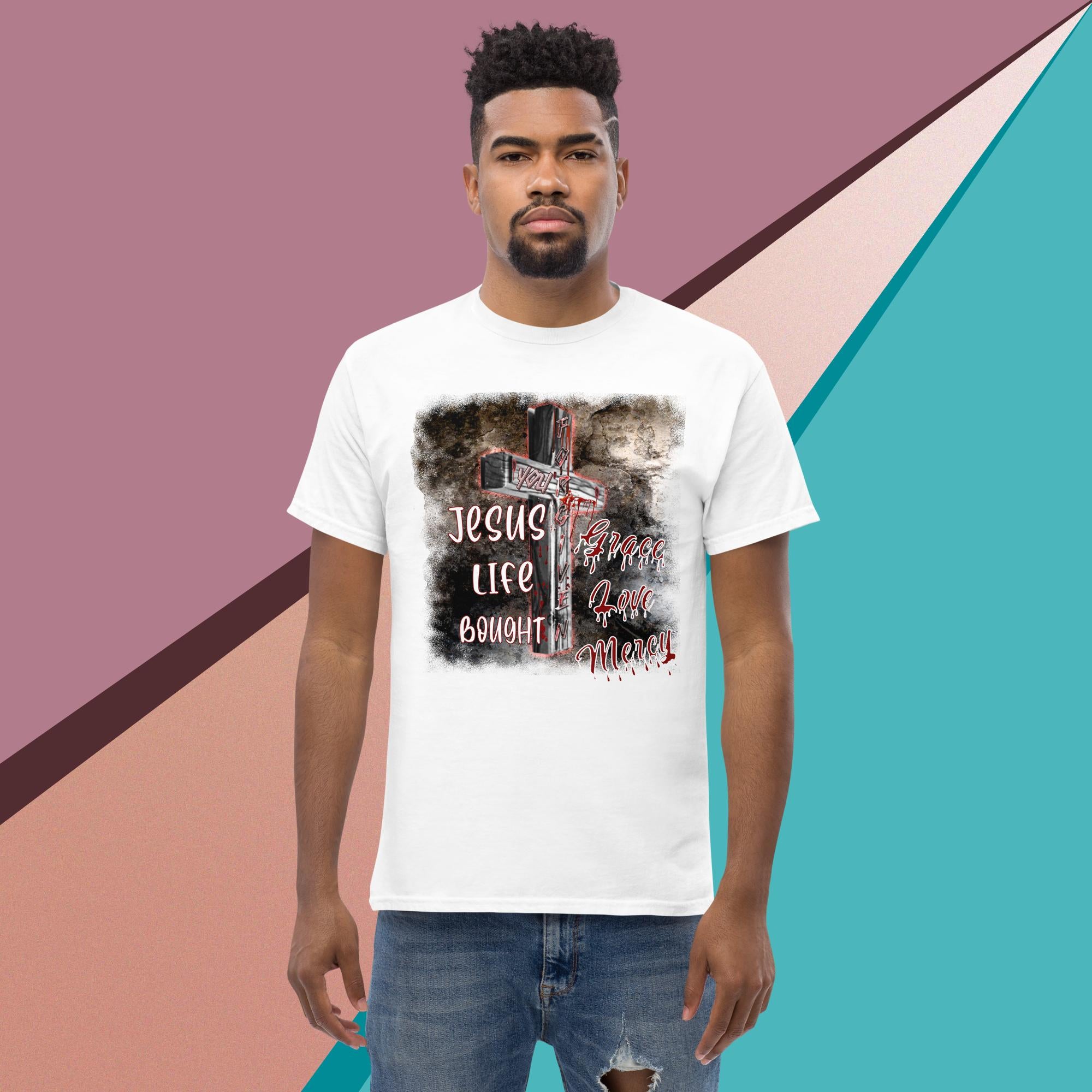 You're Forgiven By the Blood of JESUS - Men's classic tee