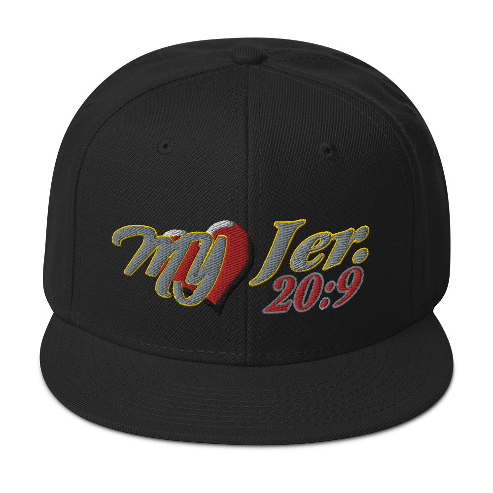 My Heart Jer 20:9 - Snapback Hat Yupoong 6089M