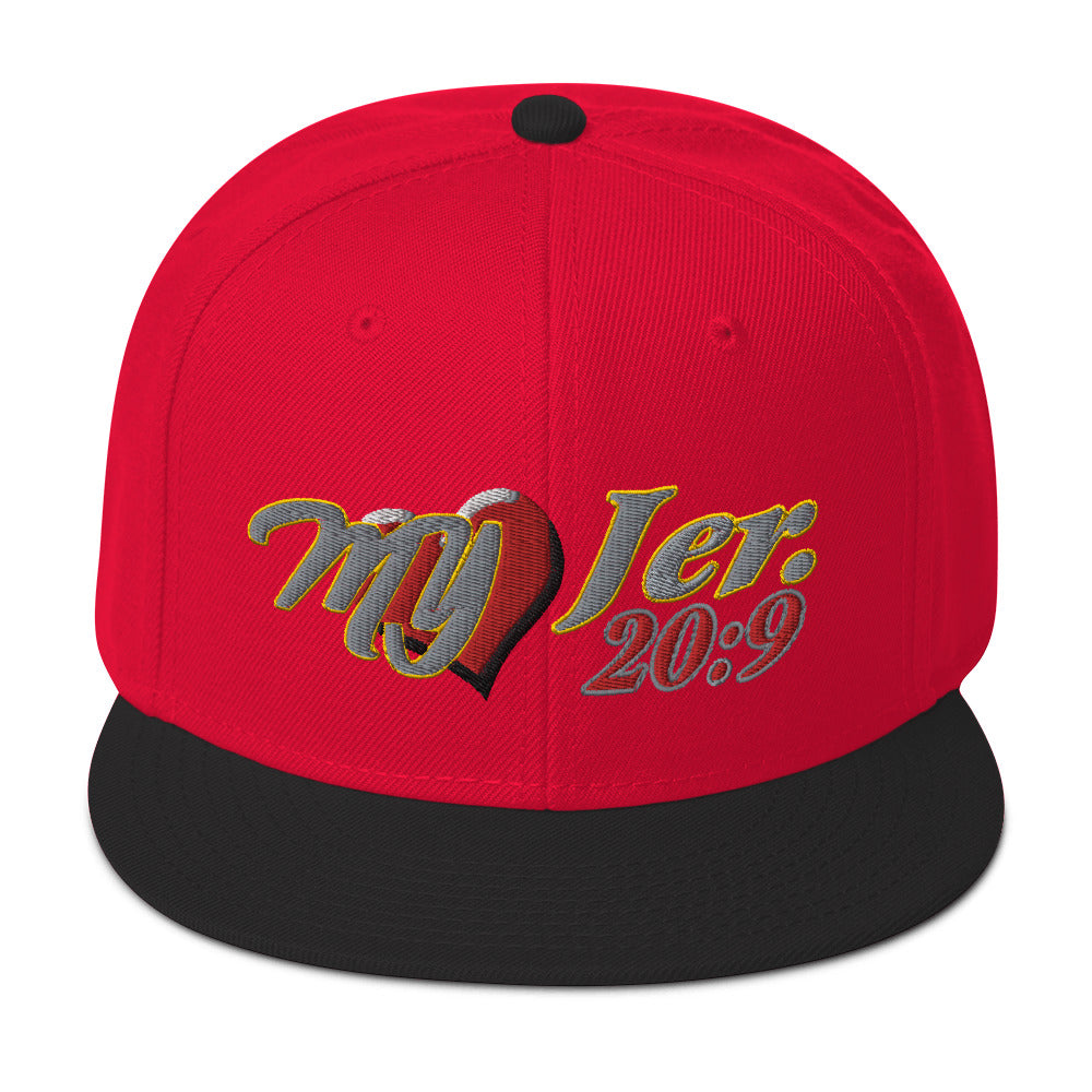 My Heart Jer 20:9 - Snapback Hat Yupoong 6089M