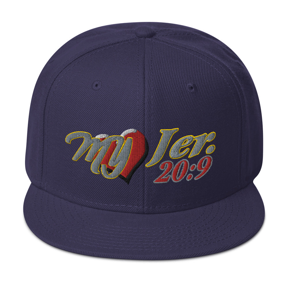 My Heart Jer 20:9 - Snapback Hat Yupoong 6089M