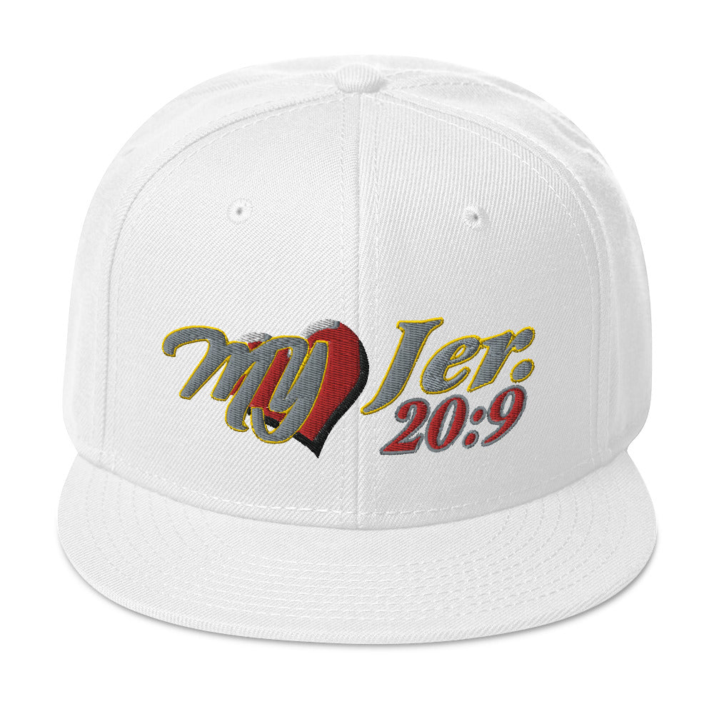 My Heart Jer 20:9 - Snapback Hat Yupoong 6089M