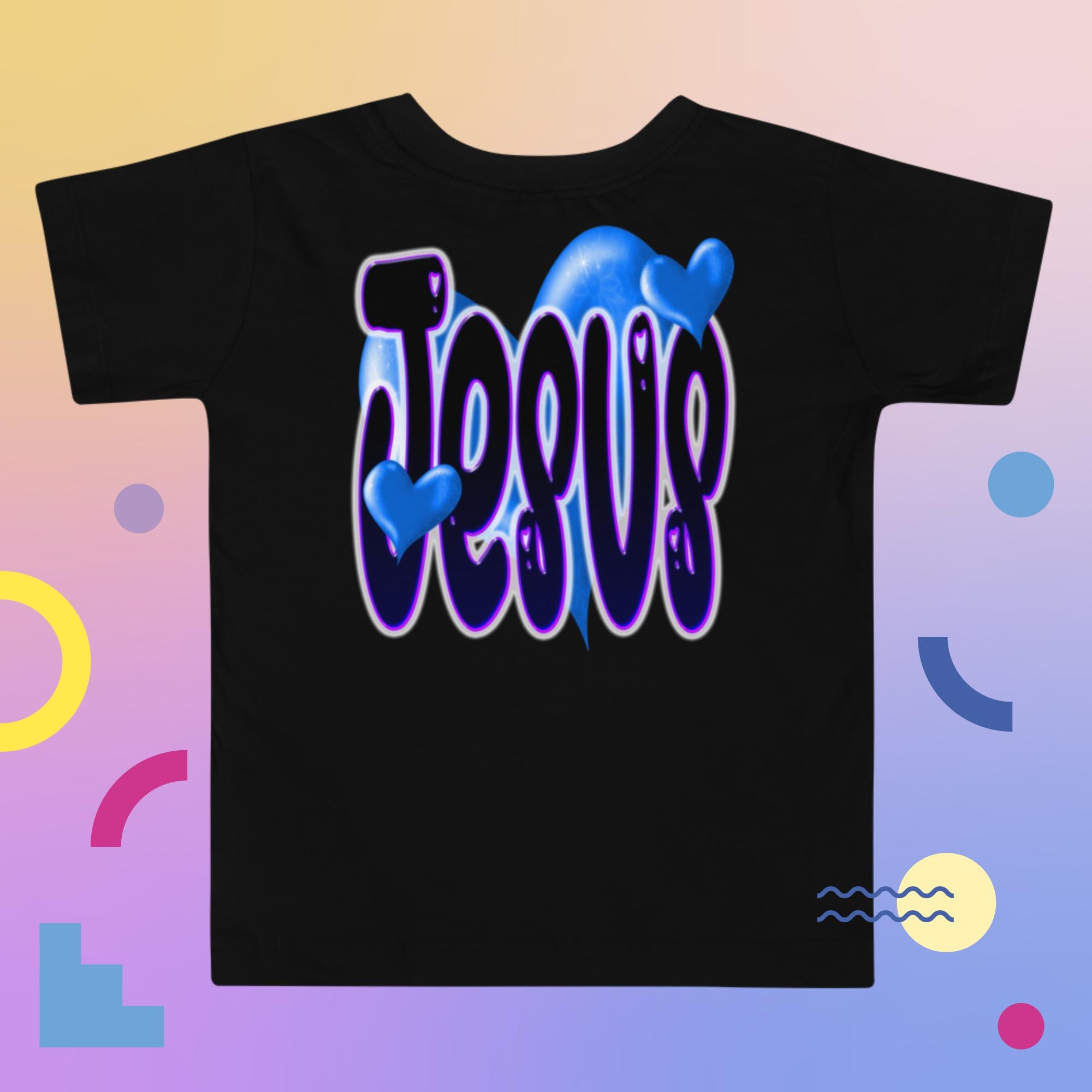 Loves Me JESUS Boy -Toddler Short Sleeve Tee