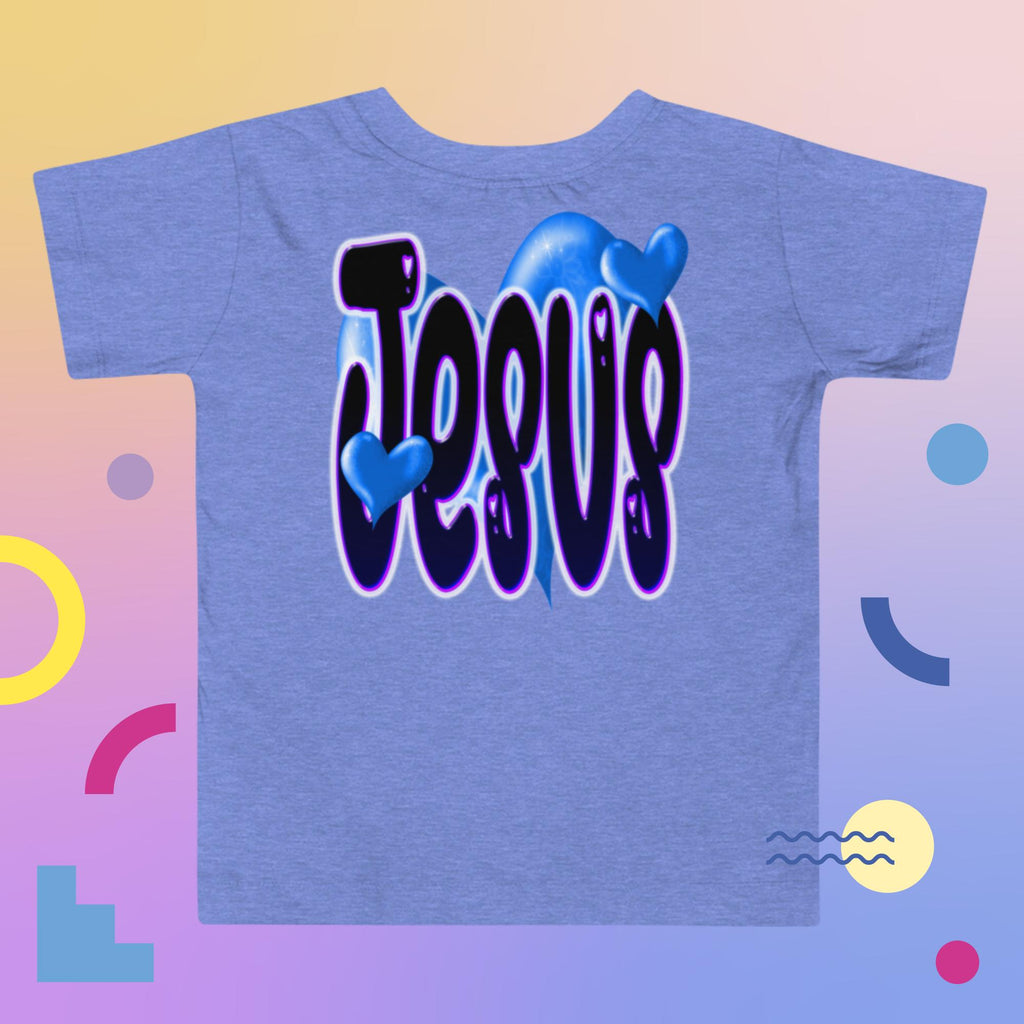 Loves Me JESUS Boy -Toddler Short Sleeve Tee