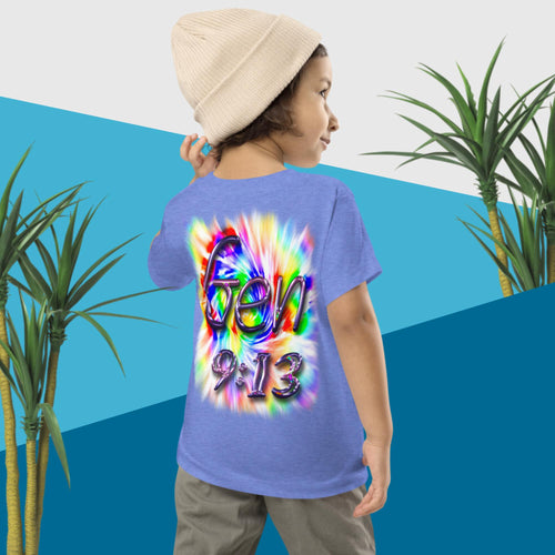 Gen 9:13 God's Covenant Promise - Toddler Short Sleeve Tee