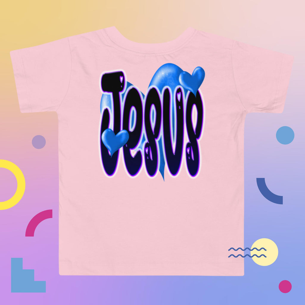 Loves Me JESUS Boy -Toddler Short Sleeve Tee
