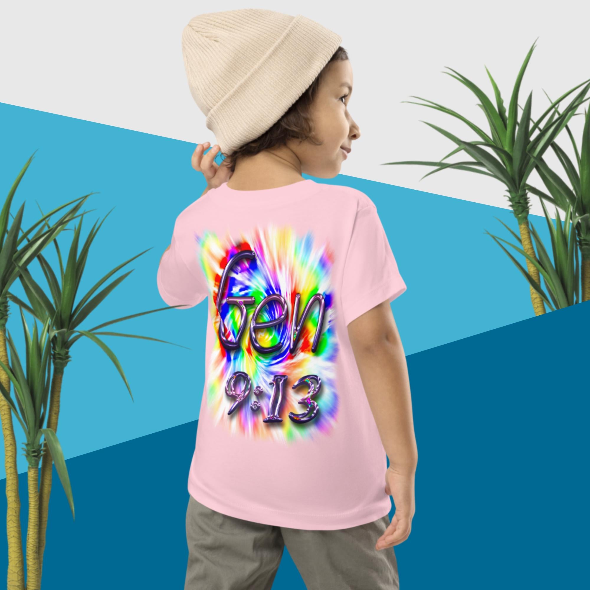 Gen 9:13 God's Covenant Promise - Toddler Short Sleeve Tee