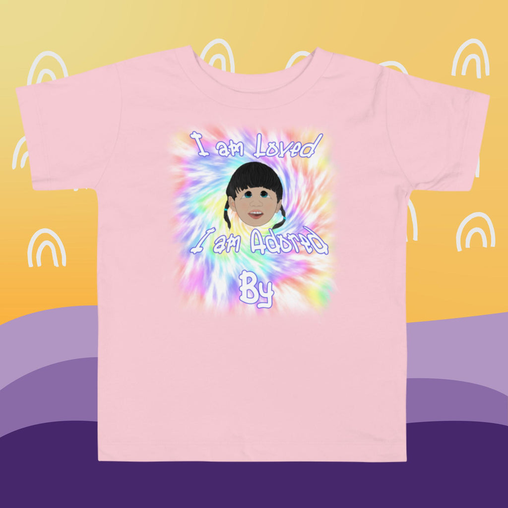 I'am Adored By JESUS Girl - Toddler Short Sleeve Tee