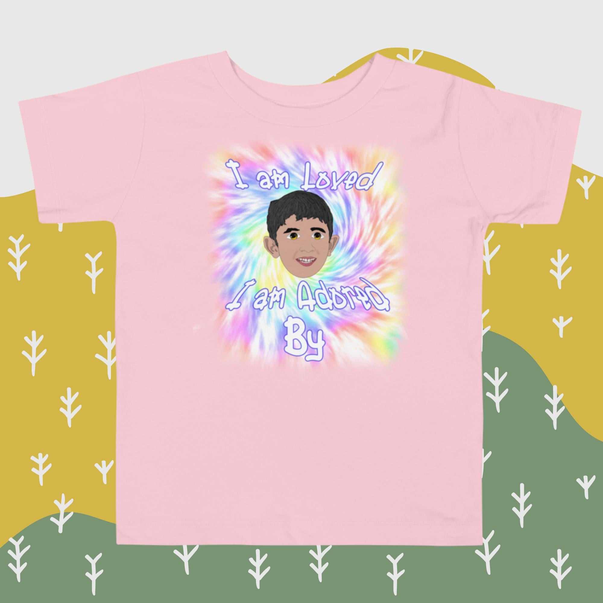 I Am Adored By JESUS Boy - Toddler Short Sleeve Tee