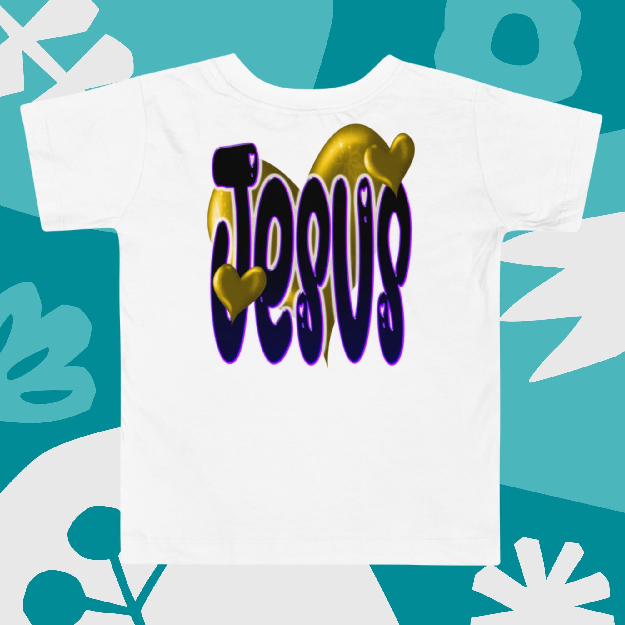 Loves Me JESUS Boy - Toddler Short Sleeve Tee