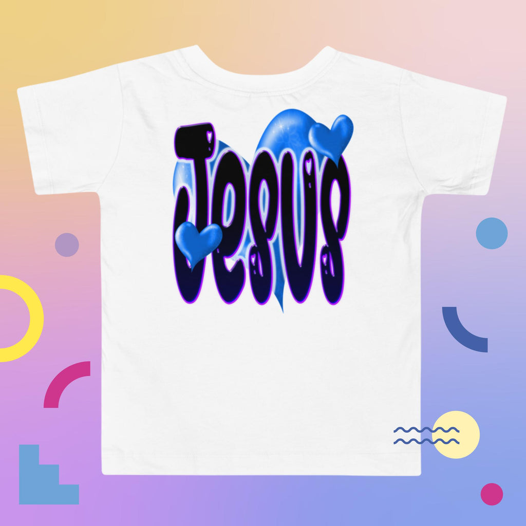 Loves Me JESUS Boy -Toddler Short Sleeve Tee