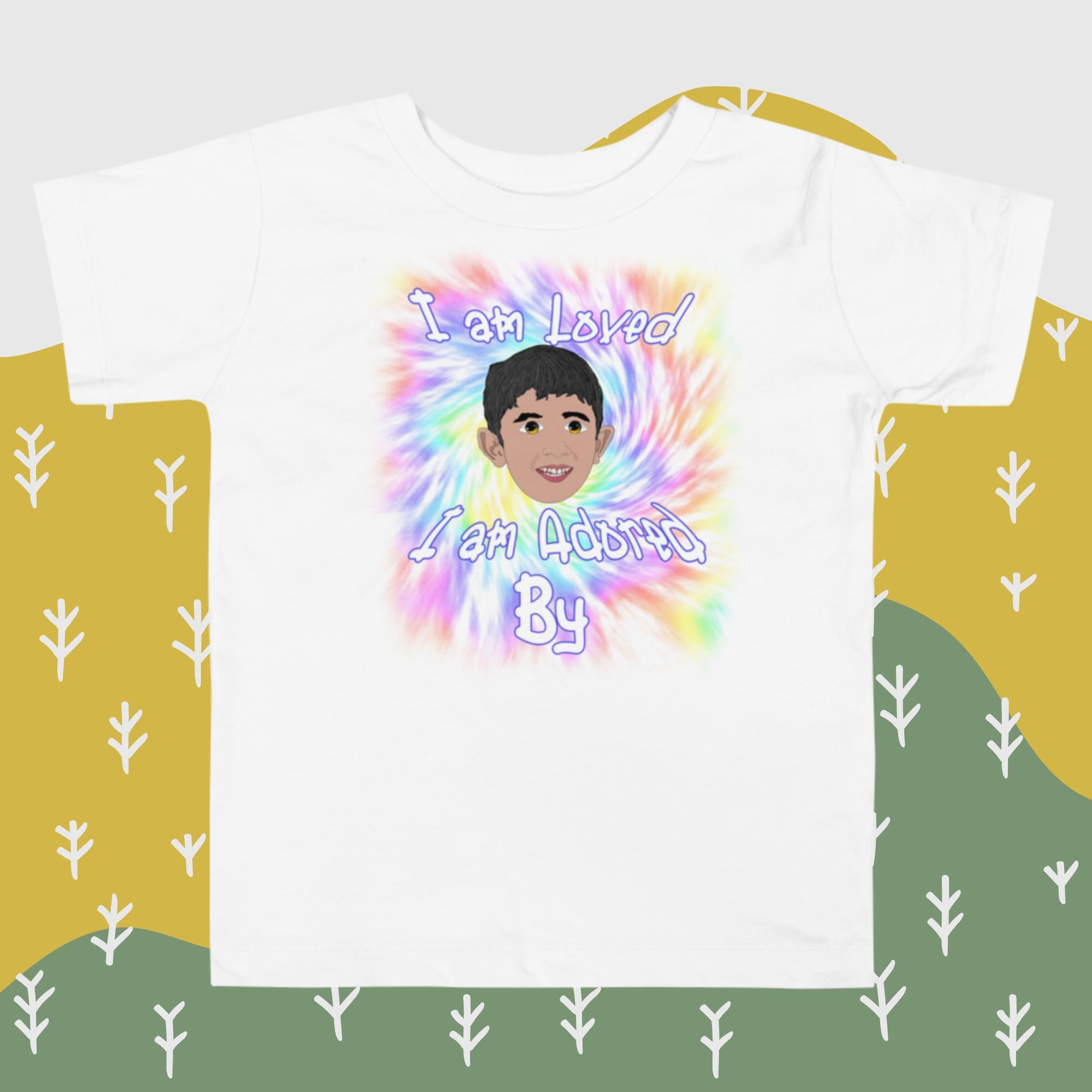 I Am Adored By JESUS Boy - Toddler Short Sleeve Tee