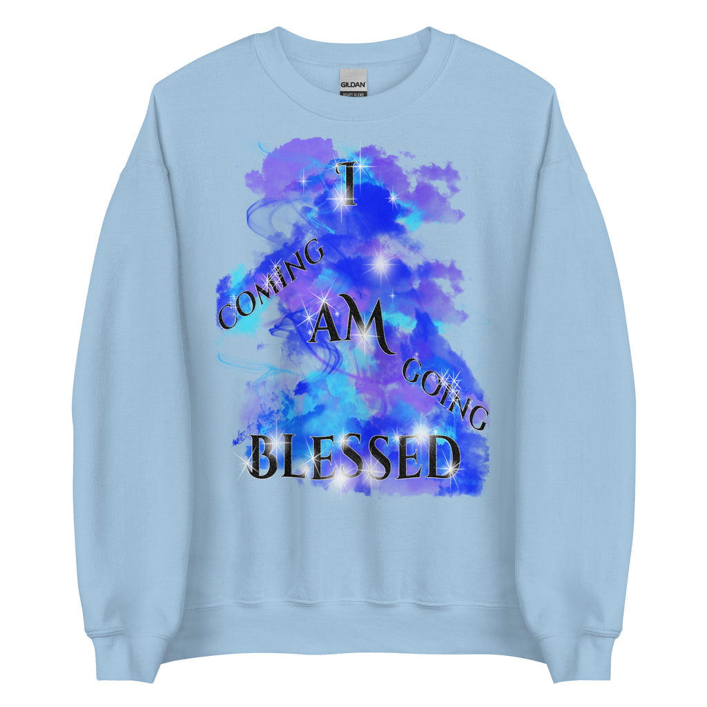 I AM BLESSED COMING & GONG (Unisex Sweatshirt)